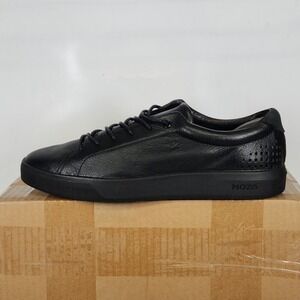 MOZO Mavi II Sneakers Women Size 7.5 Black Leather Slip Resistant Work Shoes
